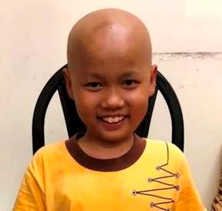 Giúp cháu Phong bị ung thư não